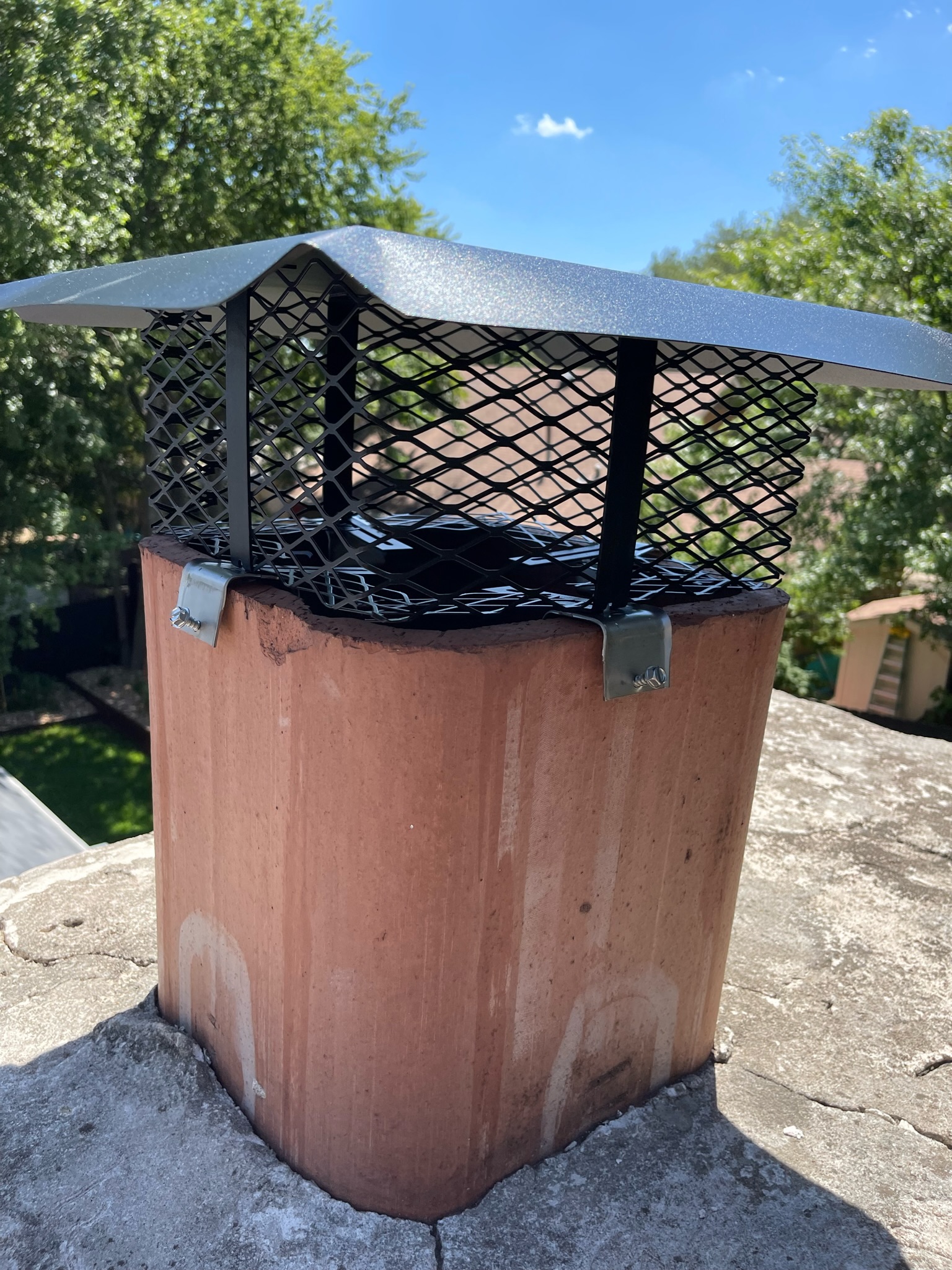 Broken Chimney Cap by Animal (Image Not Found)